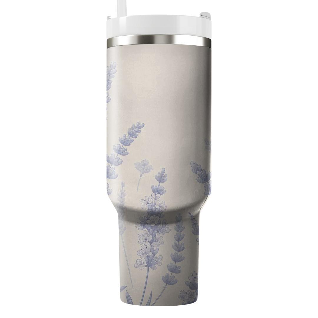 Charming Lavender Breeze  Tumbler Cups