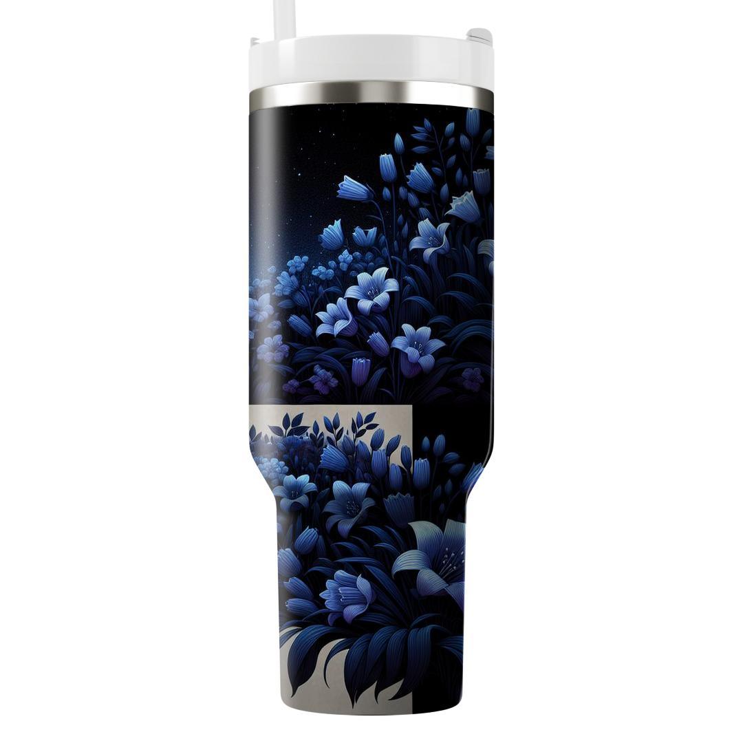 Midnight Bluebells  Unique Tumblers