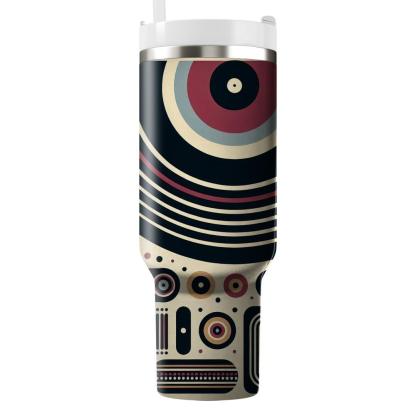 Retro Record  Unique Tumblers
