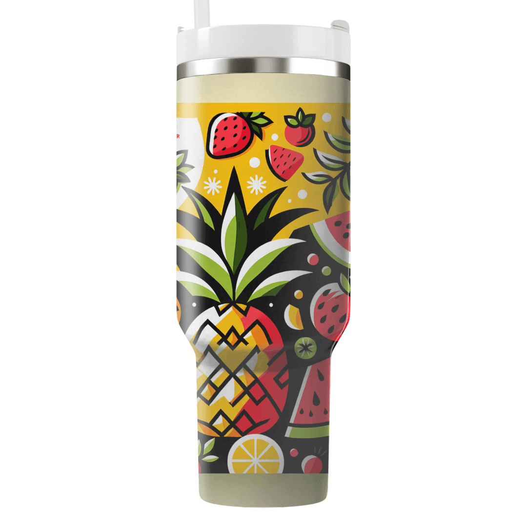 Lively Fruit Fiesta  Tumblers For Gifts
