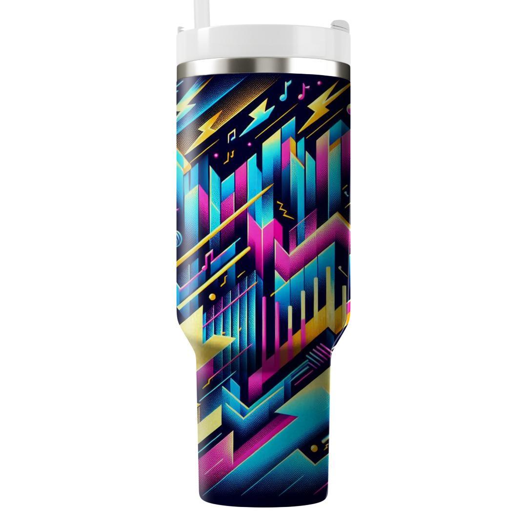 Synthpop Radiance  Decorative Tumblers