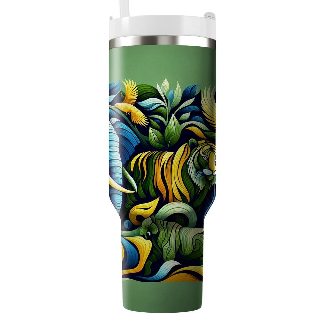 Bold Wildlife Patterns  Travel Tumblers