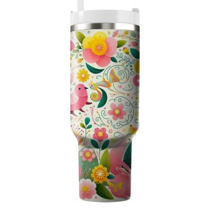 Garden Of Celebration - Spring Festival  Tumblers With Lids