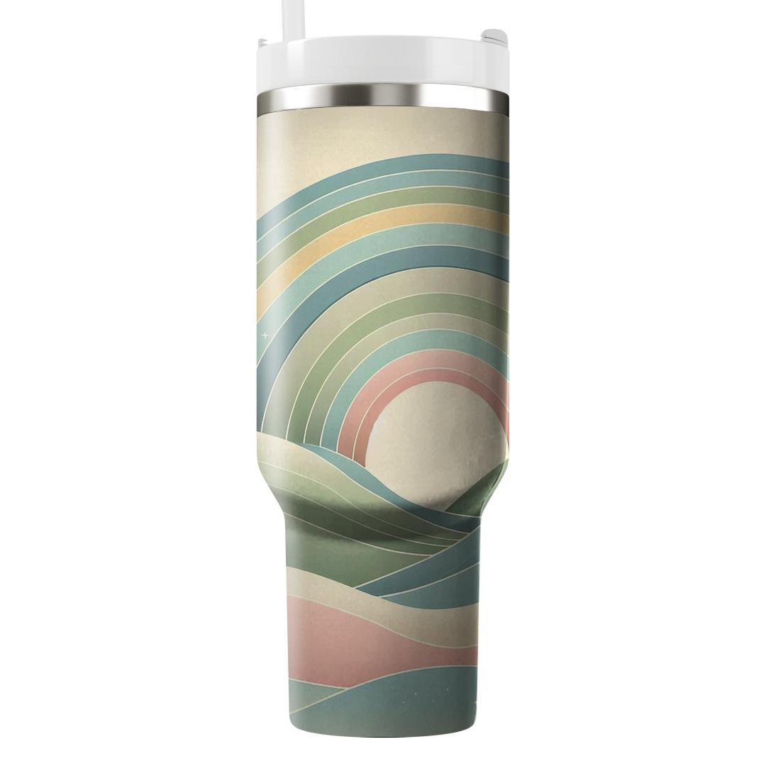 Peaceful Rainbow Valley  Decorative Tumblers