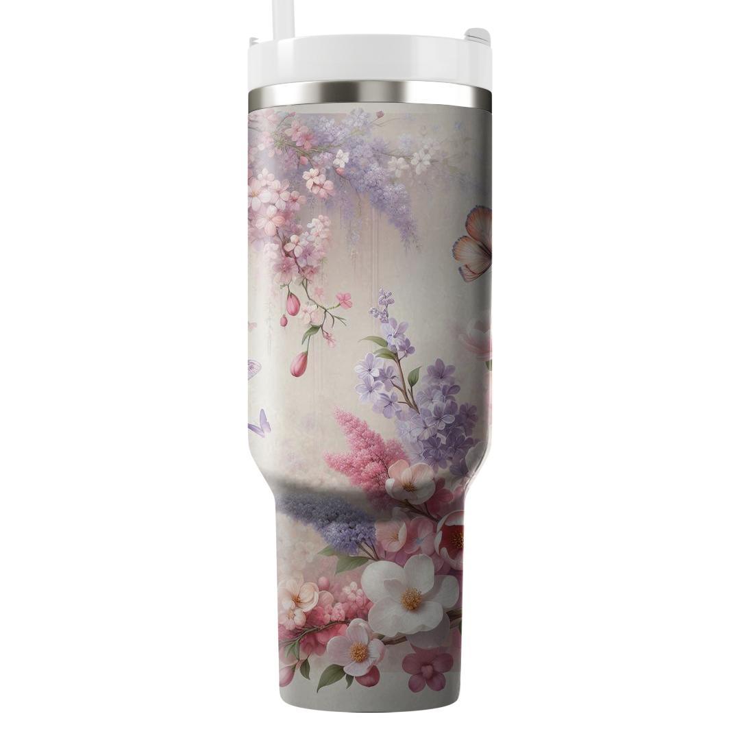 Spring Blossoms Symphony  Unique Tumblers