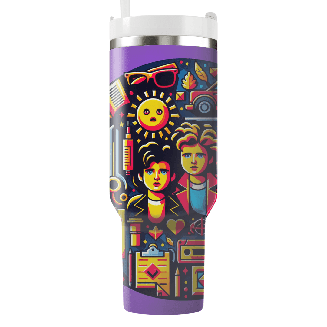 Classic 80s Movies  Personalized Tumblers