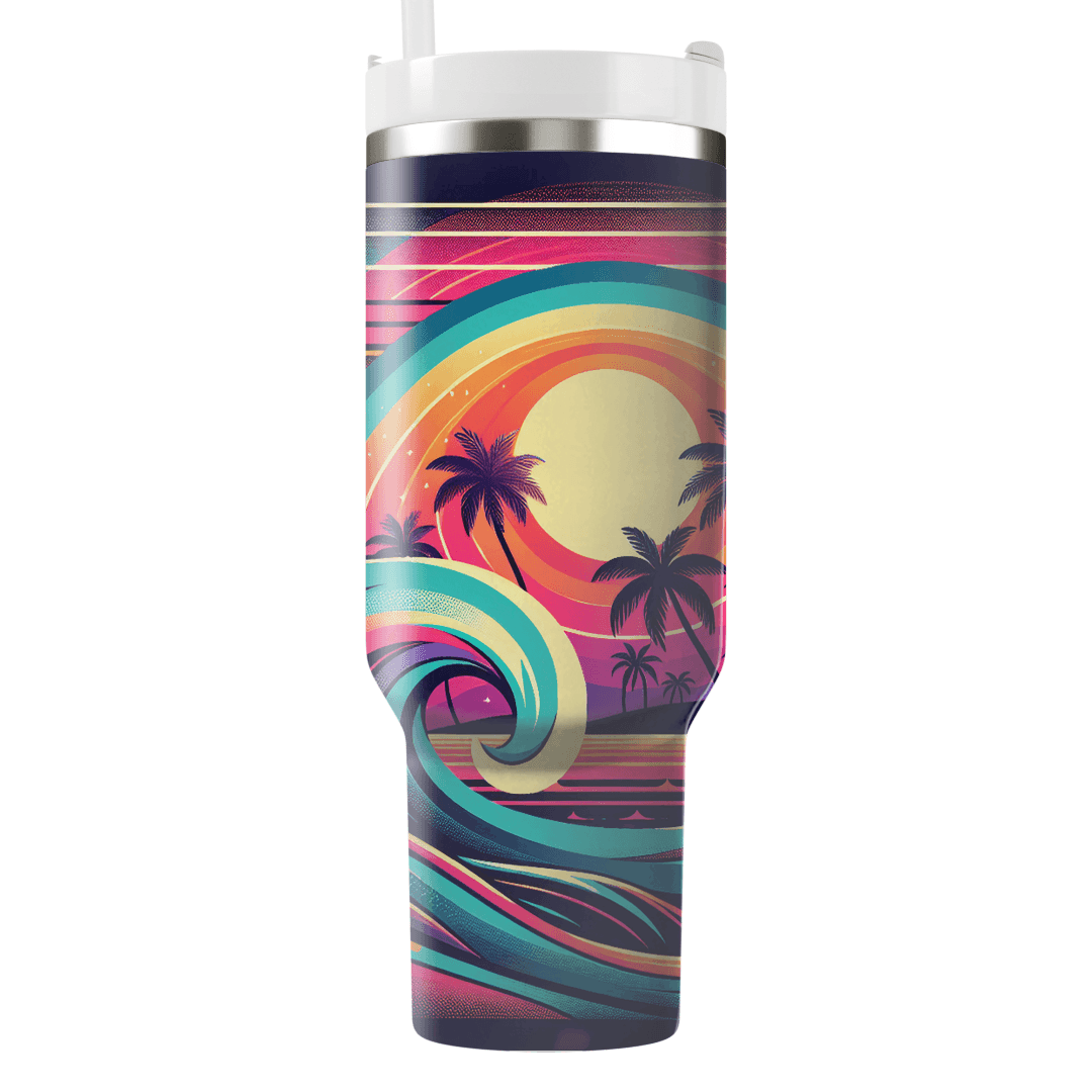 Electric Surf  Personalized Tumblers