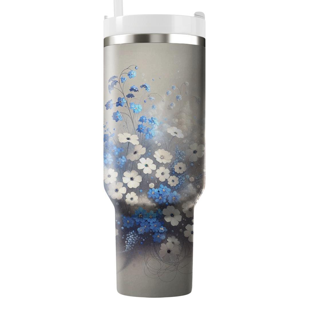 Mystical Floral Whispers  Unique Tumblers