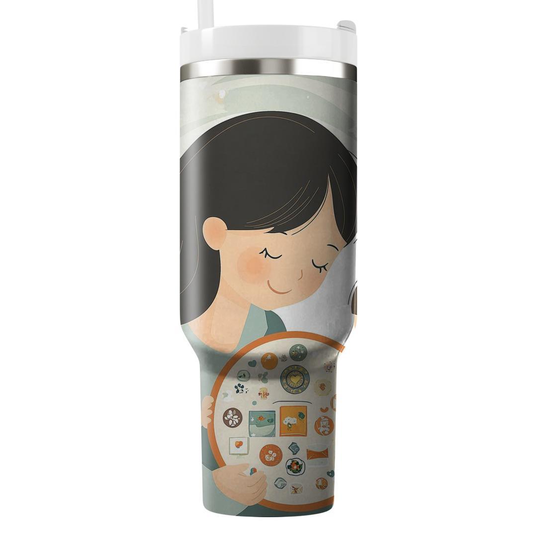 The Circle Of Love: A Mother’s Unbreakable Bond Tumblers With Lids