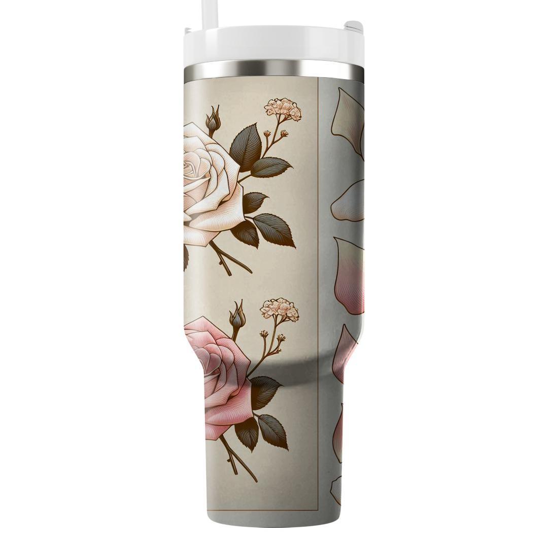 Rose Petal  Tumblers For Gifts