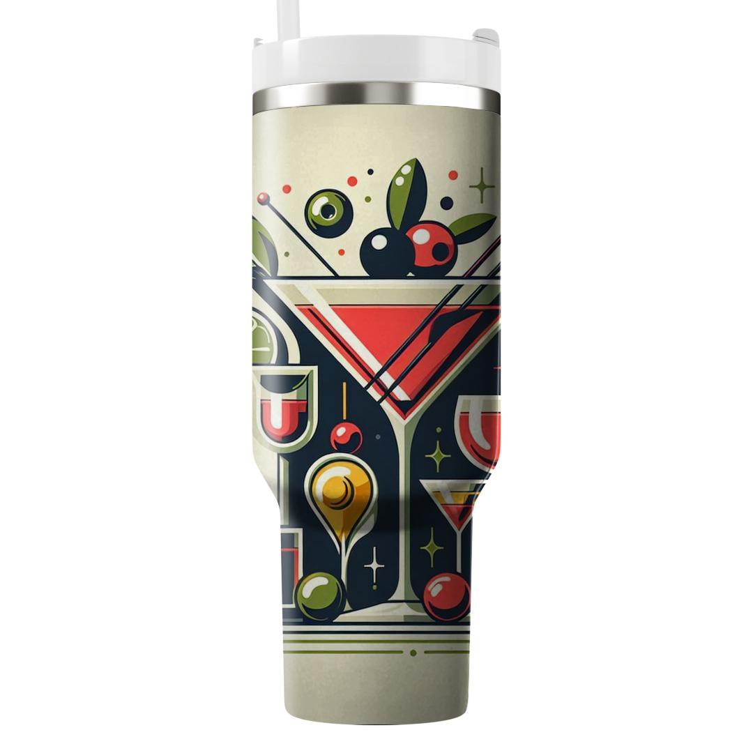 Classic Retro Cocktail  Personalized Tumblers