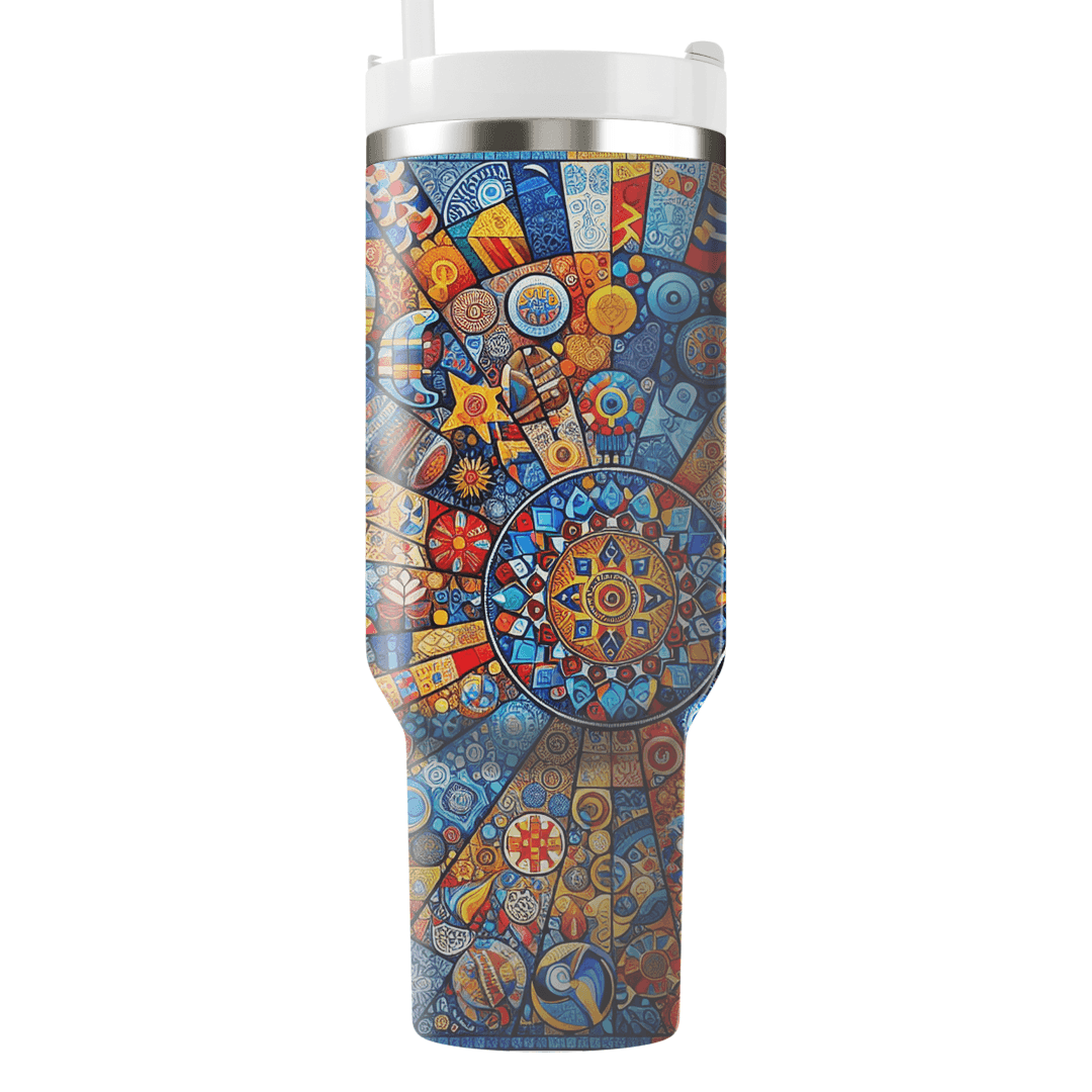 Kaleidoscope Of Cultures - Harmony Day  Decorative Tumblers