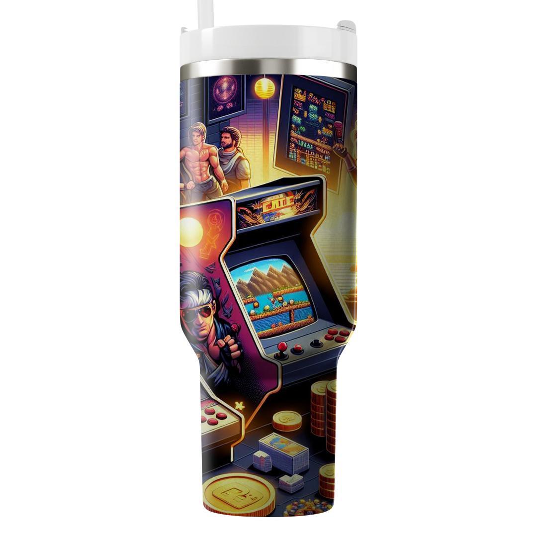Dynamic 80s Arcade  Tumbler Cups