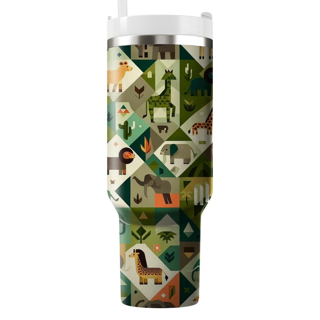 Charming Animal Safari  Tumblers For Gifts