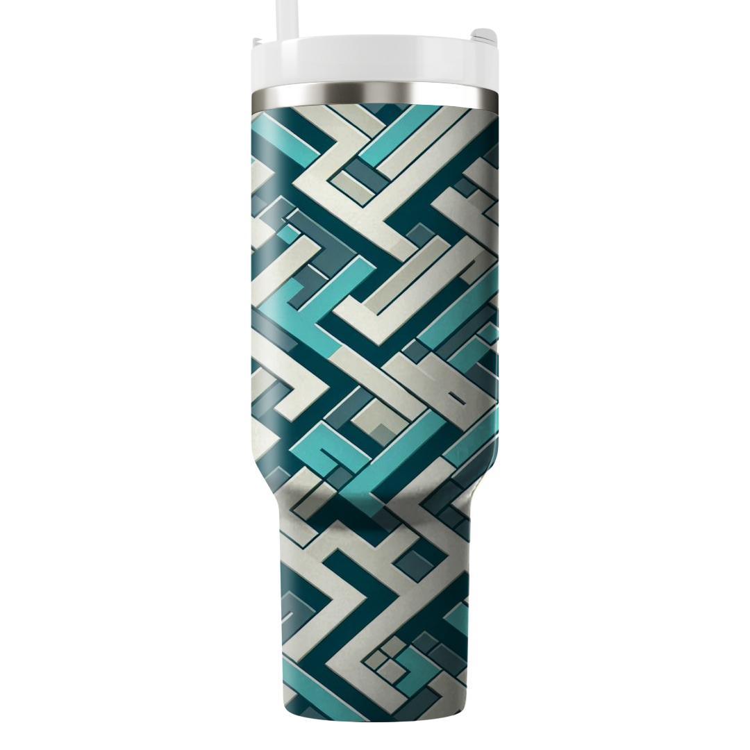 Modern Mosaic Harmony  Decorative Tumblers