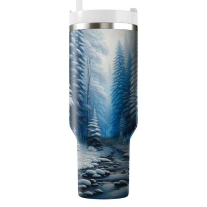 Winter Forest Glade  Tumbler Cups