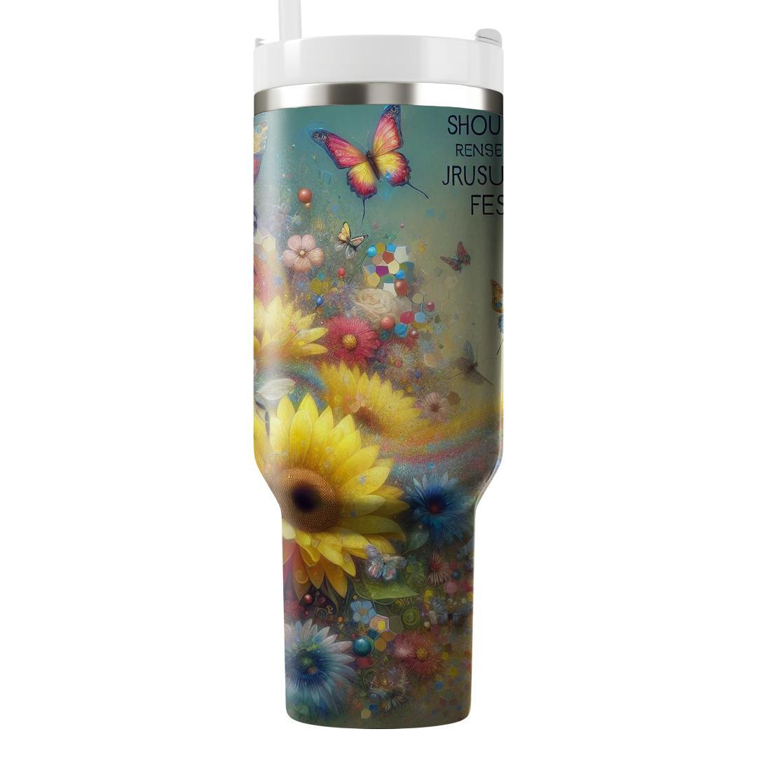 Springtime Joyful Jamboree  Unique Tumblers