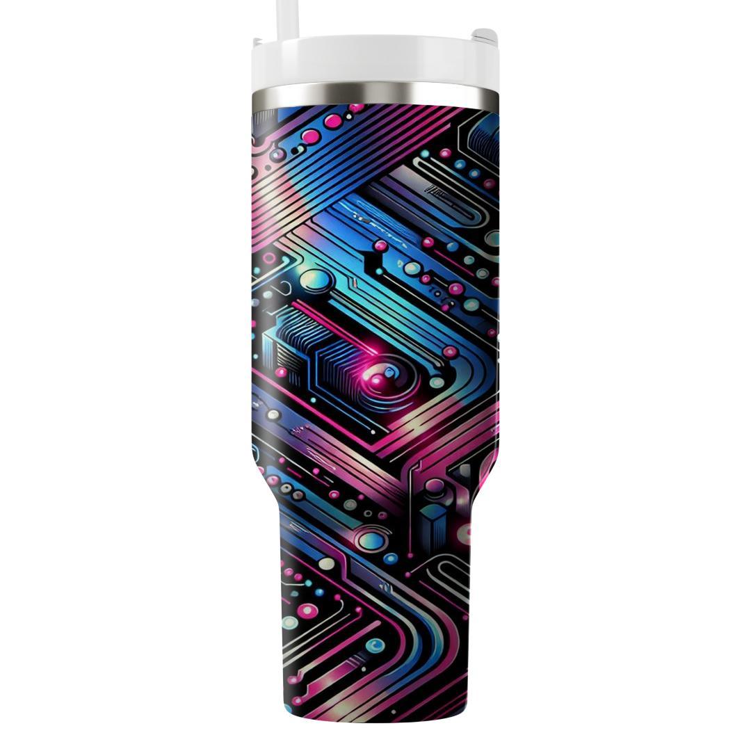 Retro Tech Dreams  Decorative Tumblers