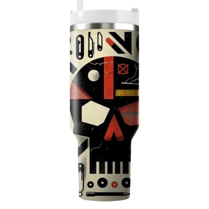 Punk Rock Retro  Personalized Tumblers
