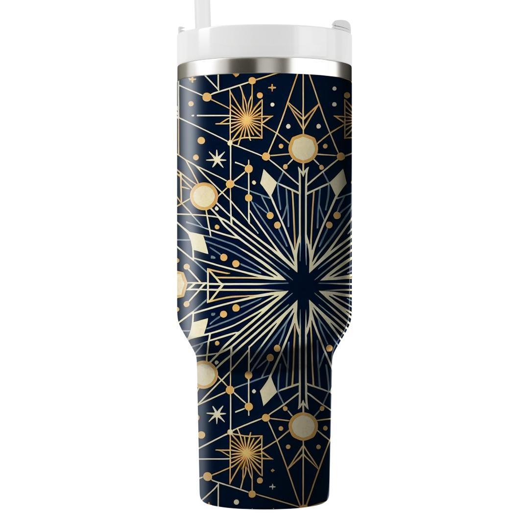 Geometric Star Trail  Tumblers For Gifts