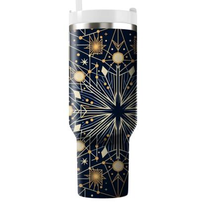 Geometric Star Trail  Tumblers For Gifts