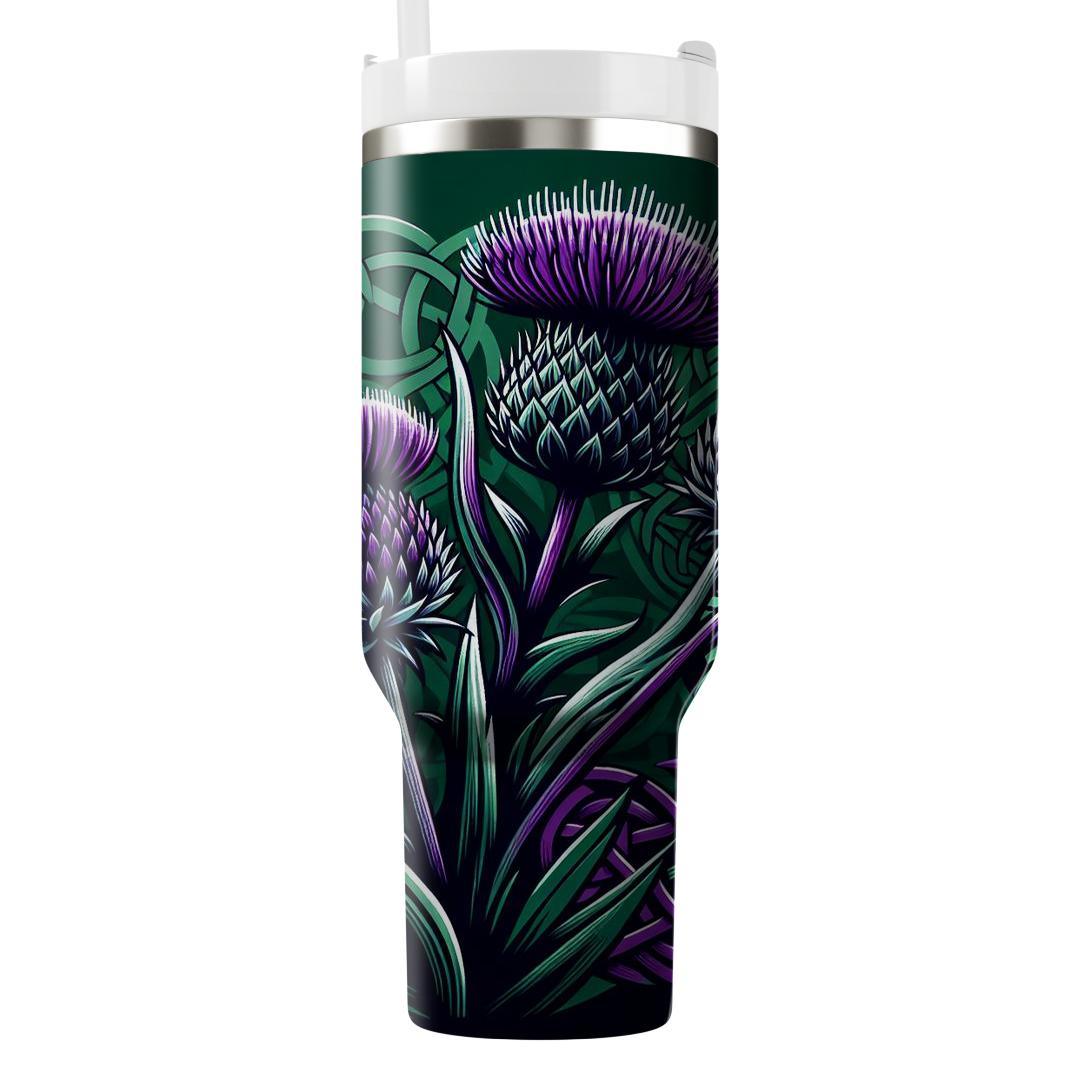 Celtic Thistle  Tumblers For Gifts