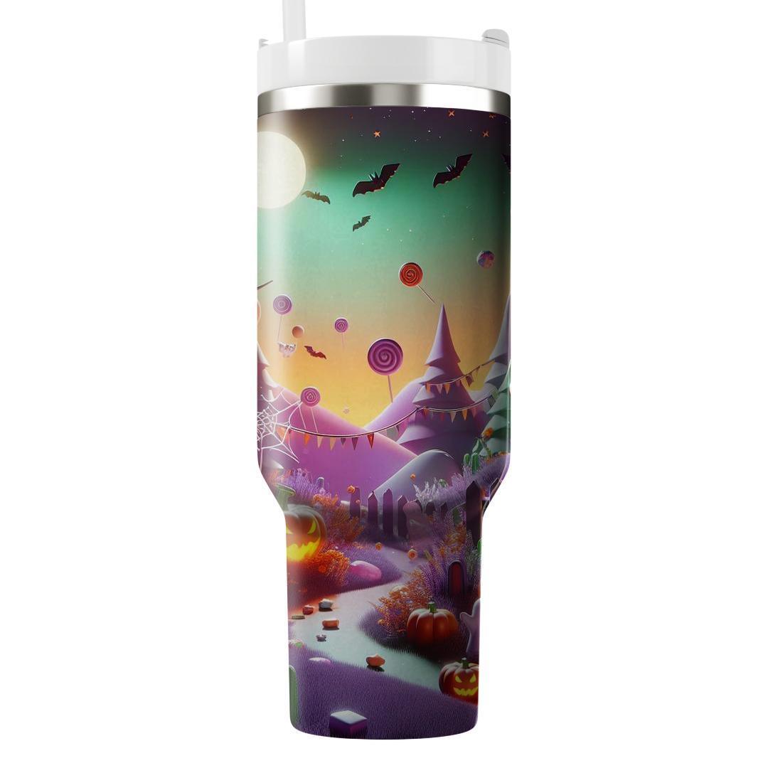 Playful Spirits - Halloween Delight  Decorative Tumblers