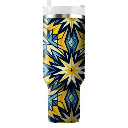 Radiant Star Pattern  Tumblers For Gifts
