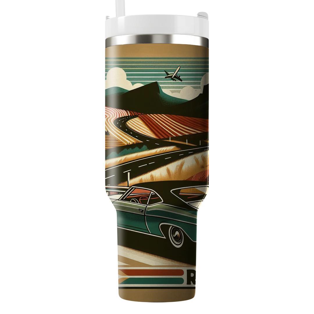 Retro Roadtrip  Tumbler Cups