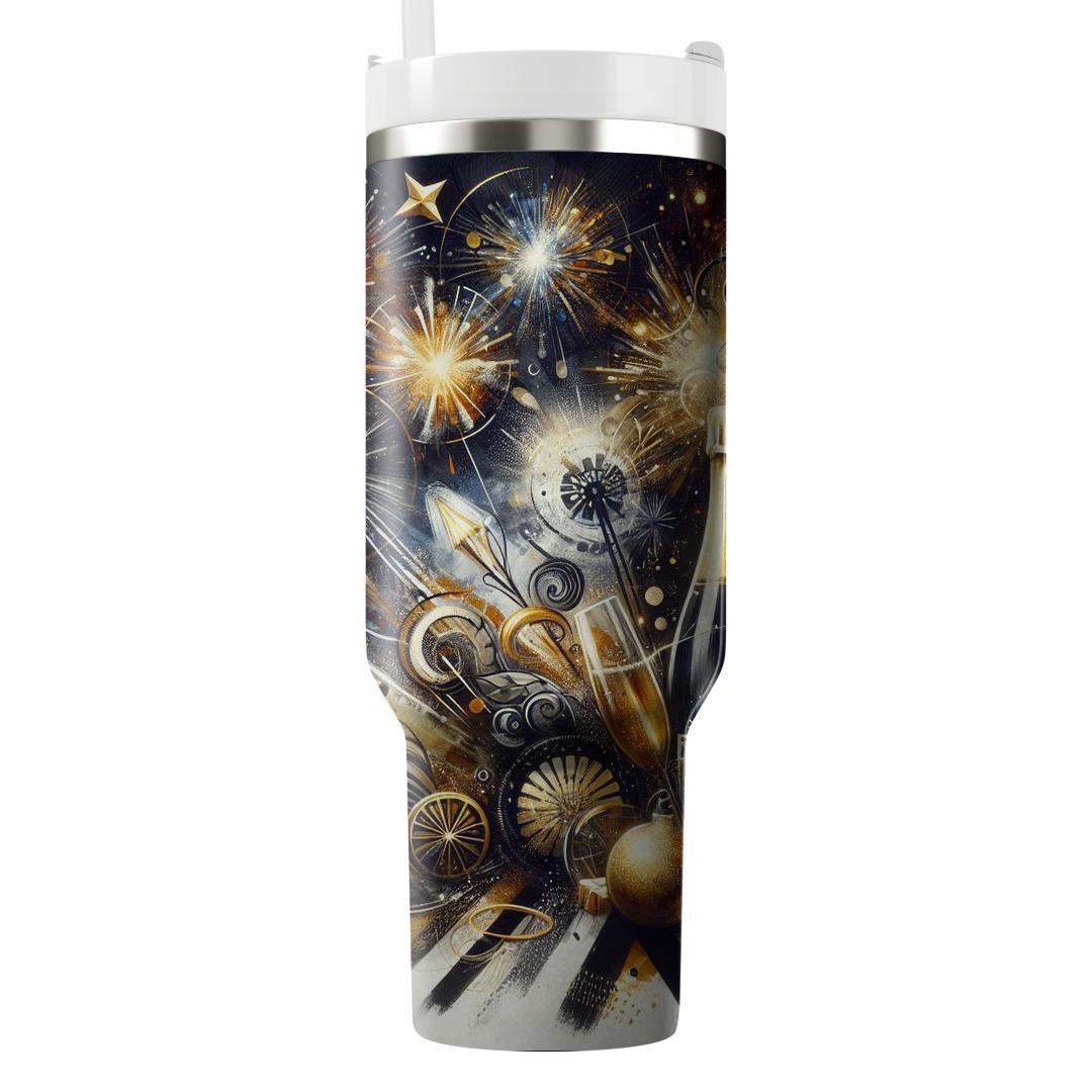 Joyful Revelry - New Year’s Eve  Decorative Tumblers