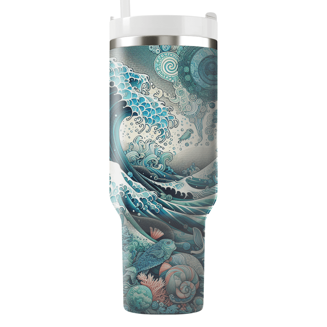 Chasing Horizons - World Oceans Day  Custom Tumblers