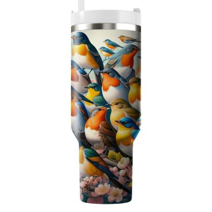 Springtime Songbird  Travel Tumblers