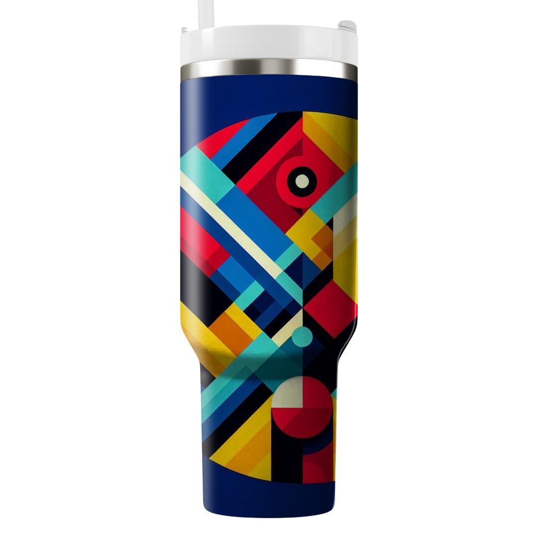 Classic Bold Geometric  Unique Tumblers