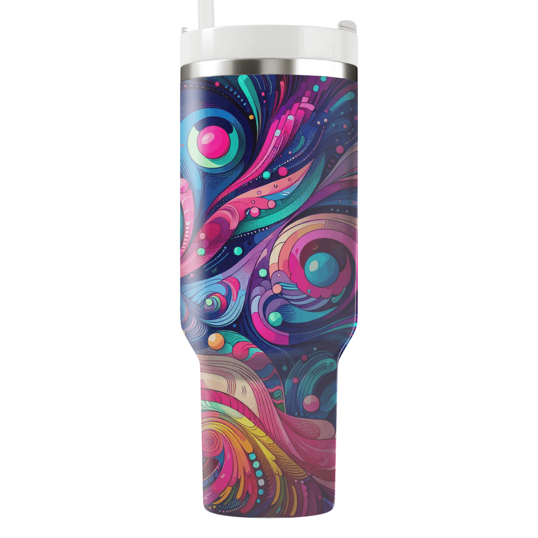 Electric Dreamscape  Tumbler Cups