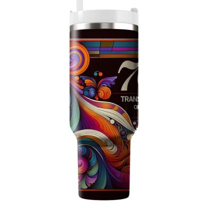 Hippie Kaleidoscope  Travel Tumblers
