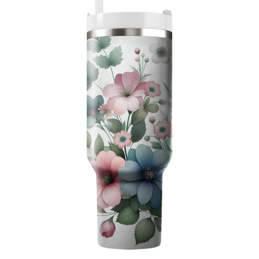 Spring Pastel Garden Unique Tumblers