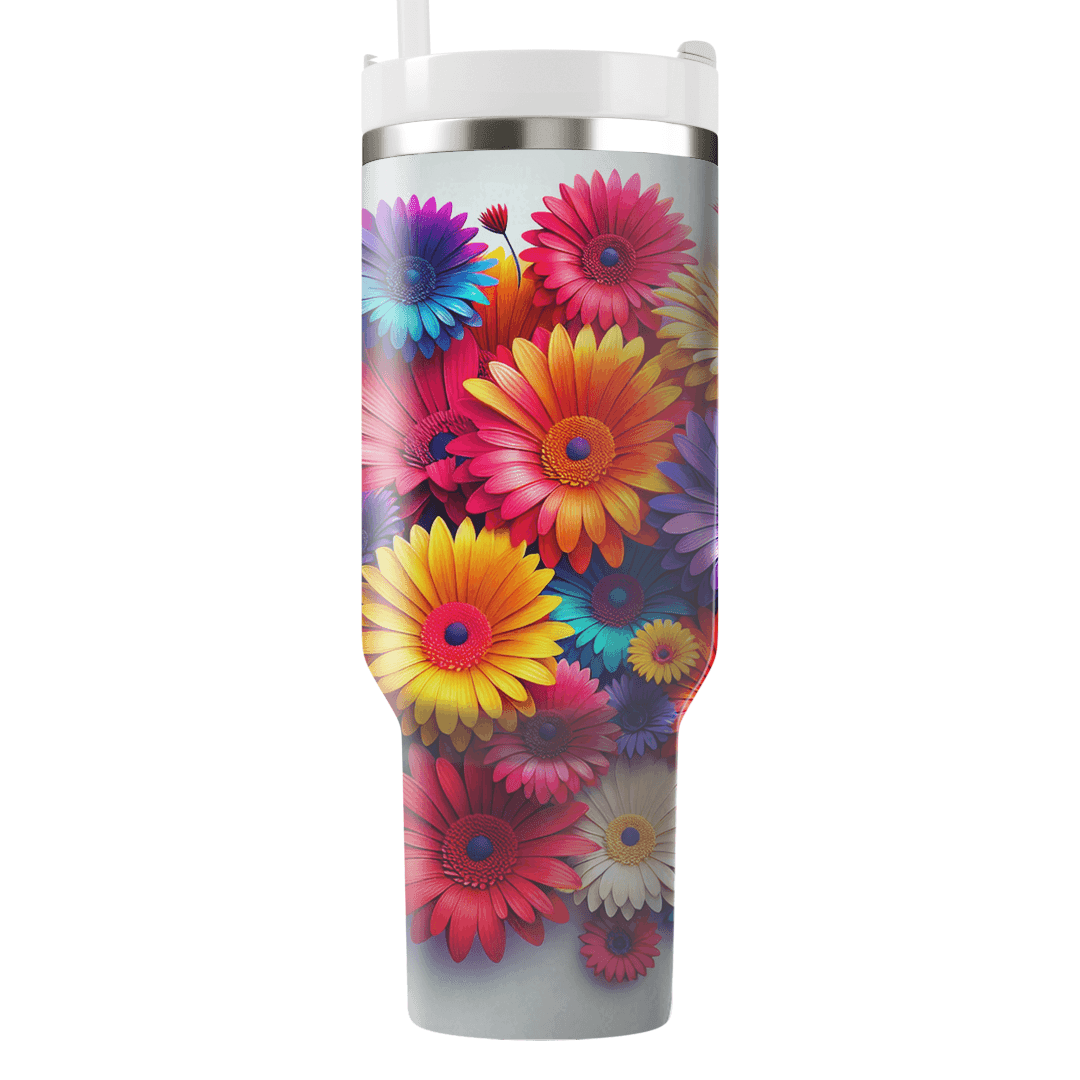Joyful Gerbera Daisies  Custom Tumblers