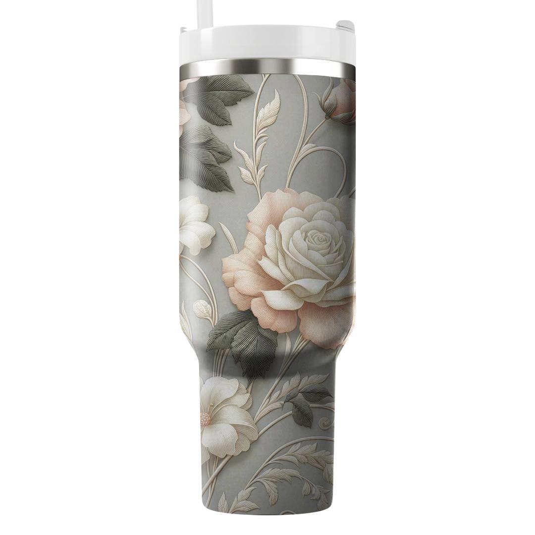 Chic Floral Lace  Unique Tumblers