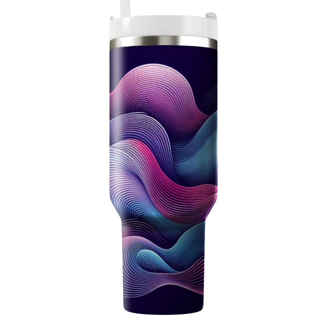 Ethereal Waves  Travel Tumblers