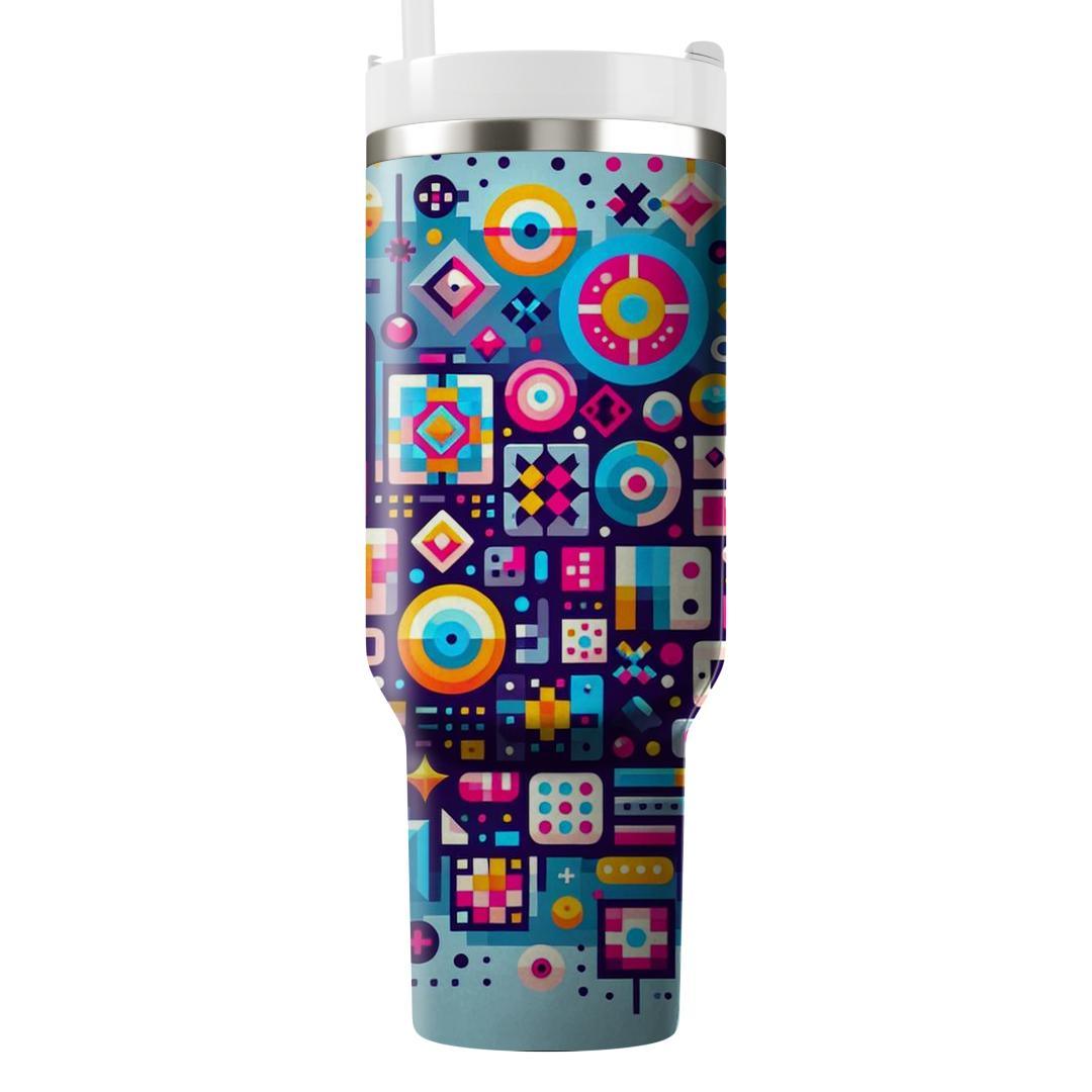 Dynamic Pixel Patterns  Personalized Tumblers