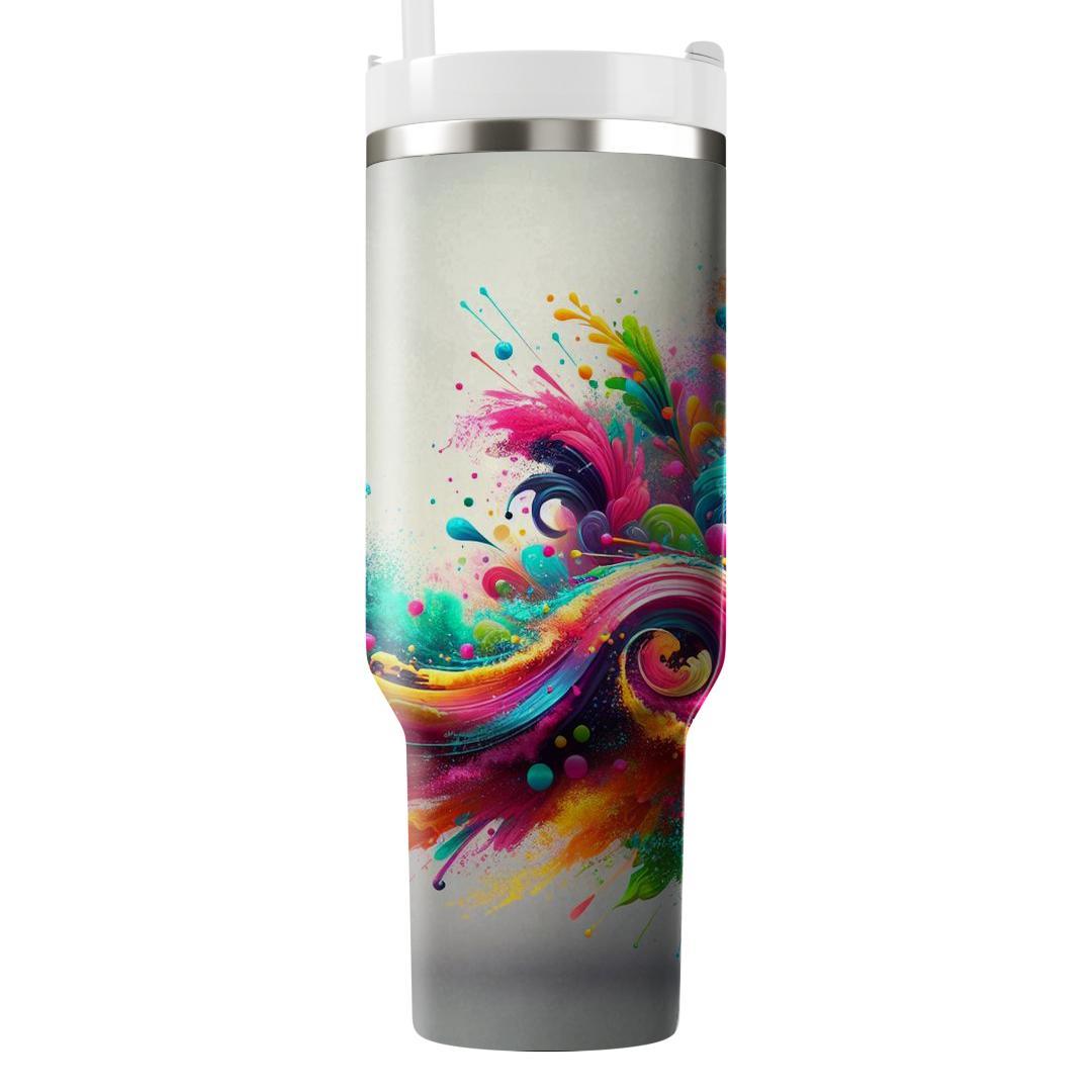 Colors Of Change - Holi Festival  Insulated Tumblers