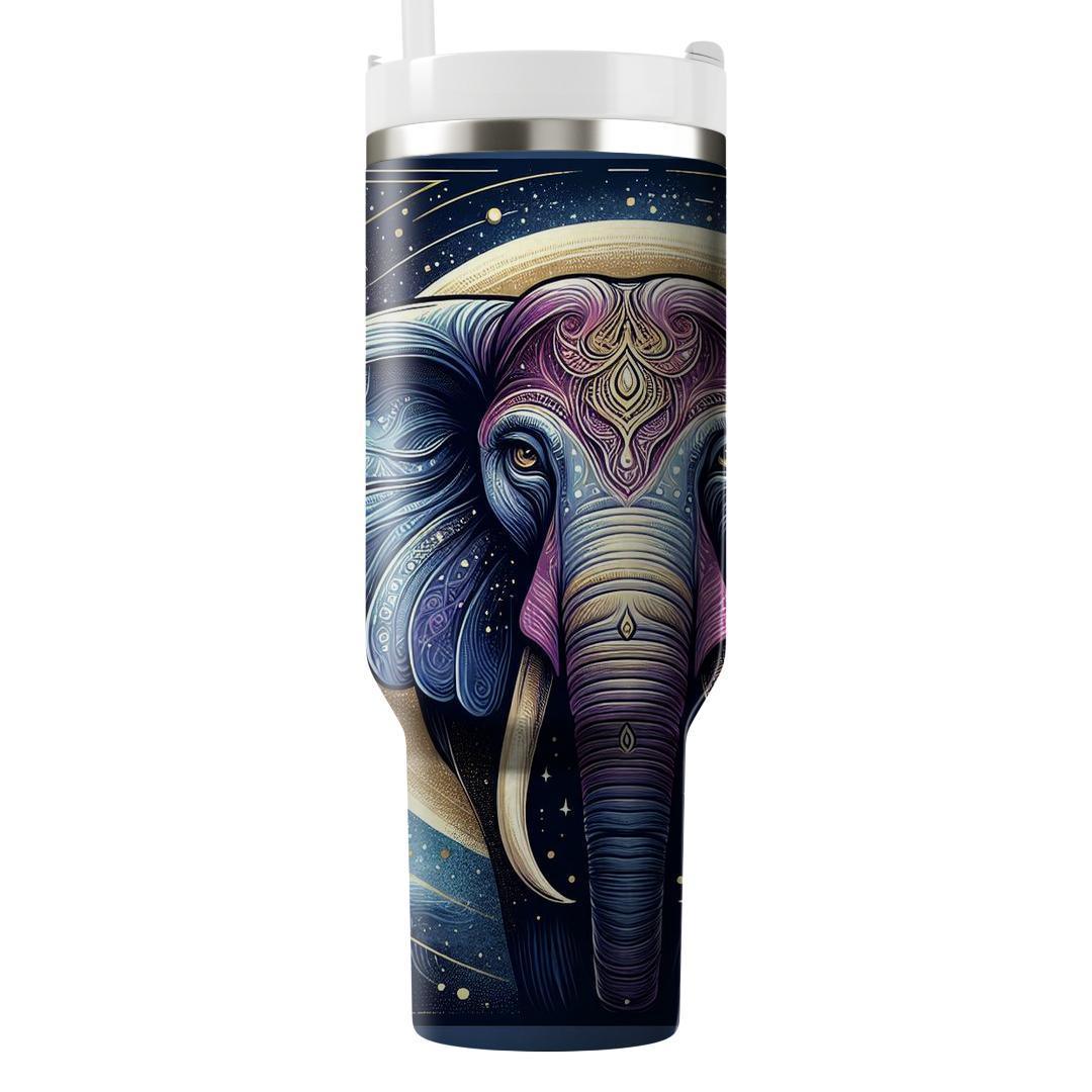 Celestial Elephant Dreams  Travel Tumblers