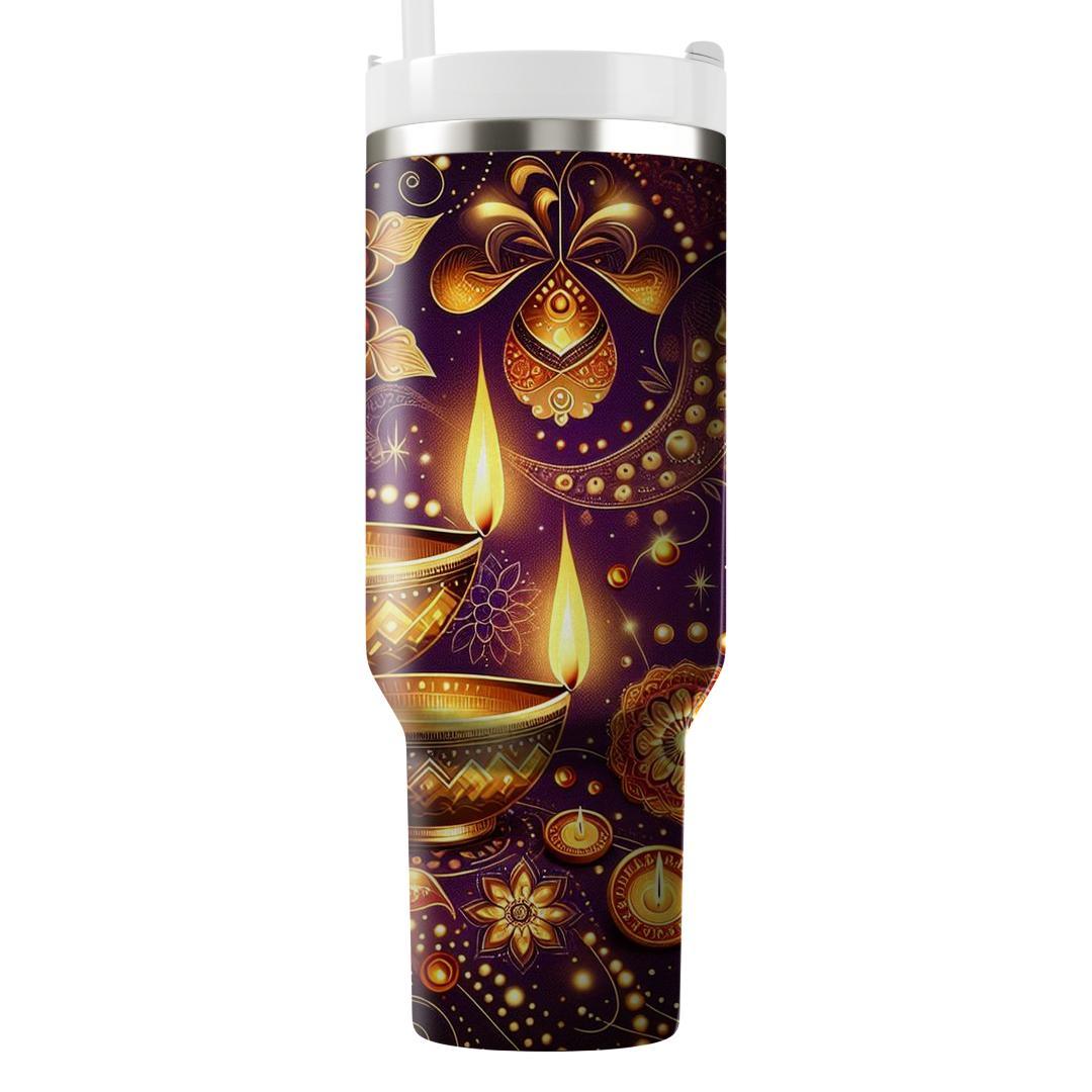 Radiant Reflections - Diwali Dreams  Decorative Tumblers