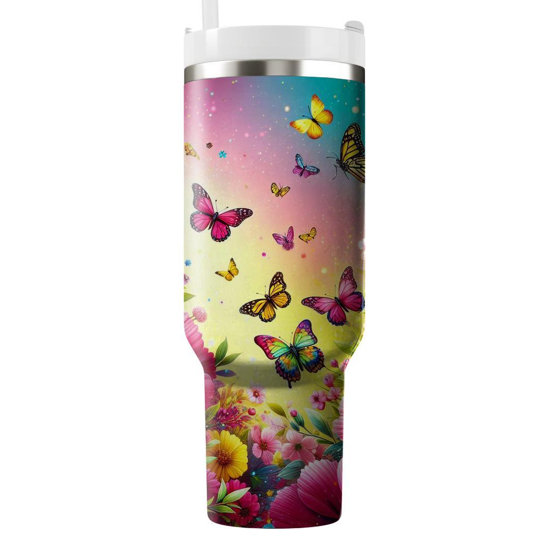 Spring Vibrant Blooms  Custom Tumblers