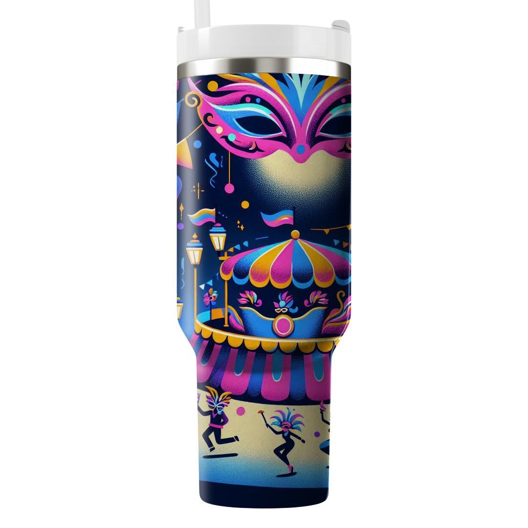 Lively Carnival Parade  Personalized Tumblers