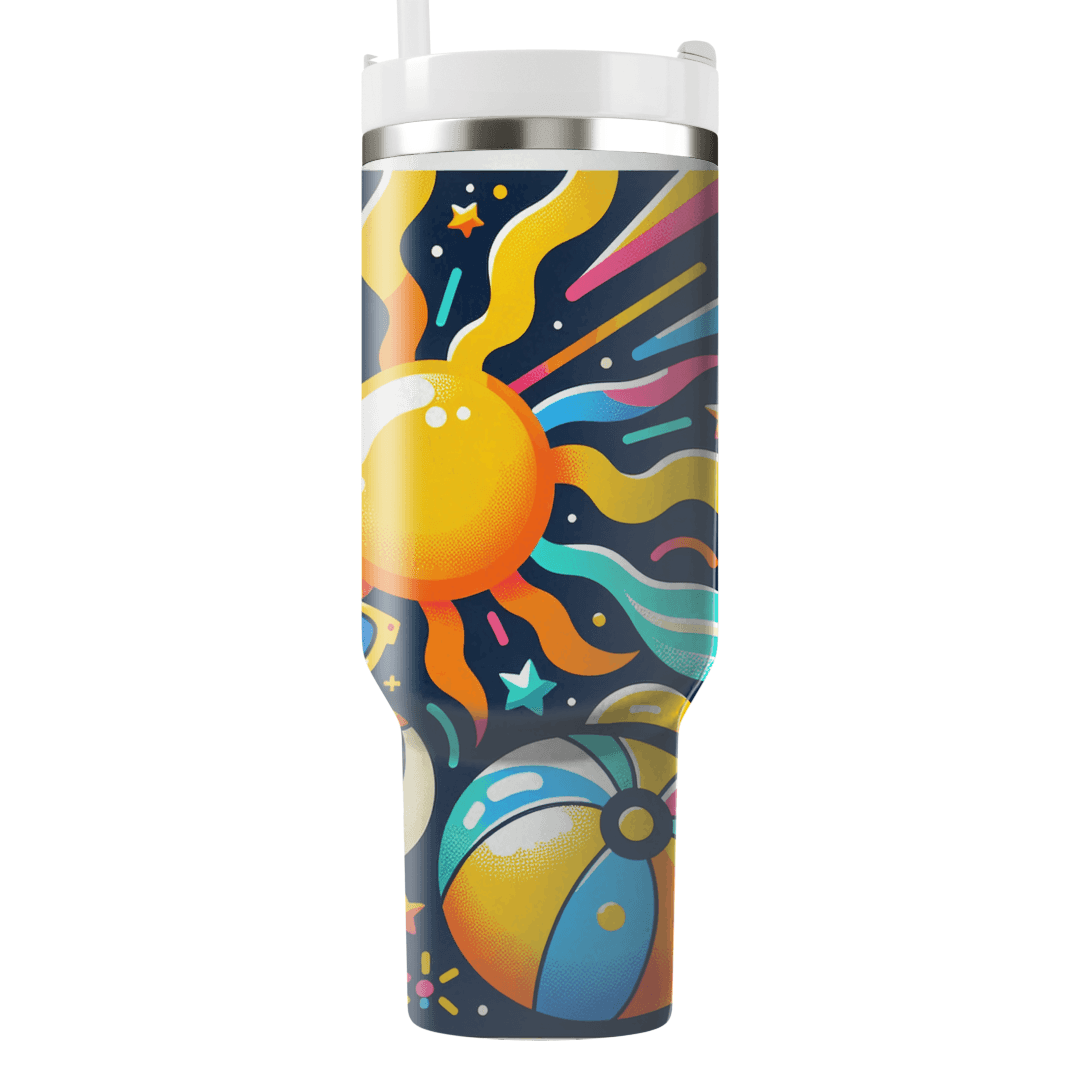 Funky Summer Days  Tumbler Cups
