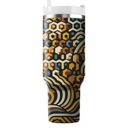 Hexagonal Honeycomb Fusion  Tumblers For Gifts
