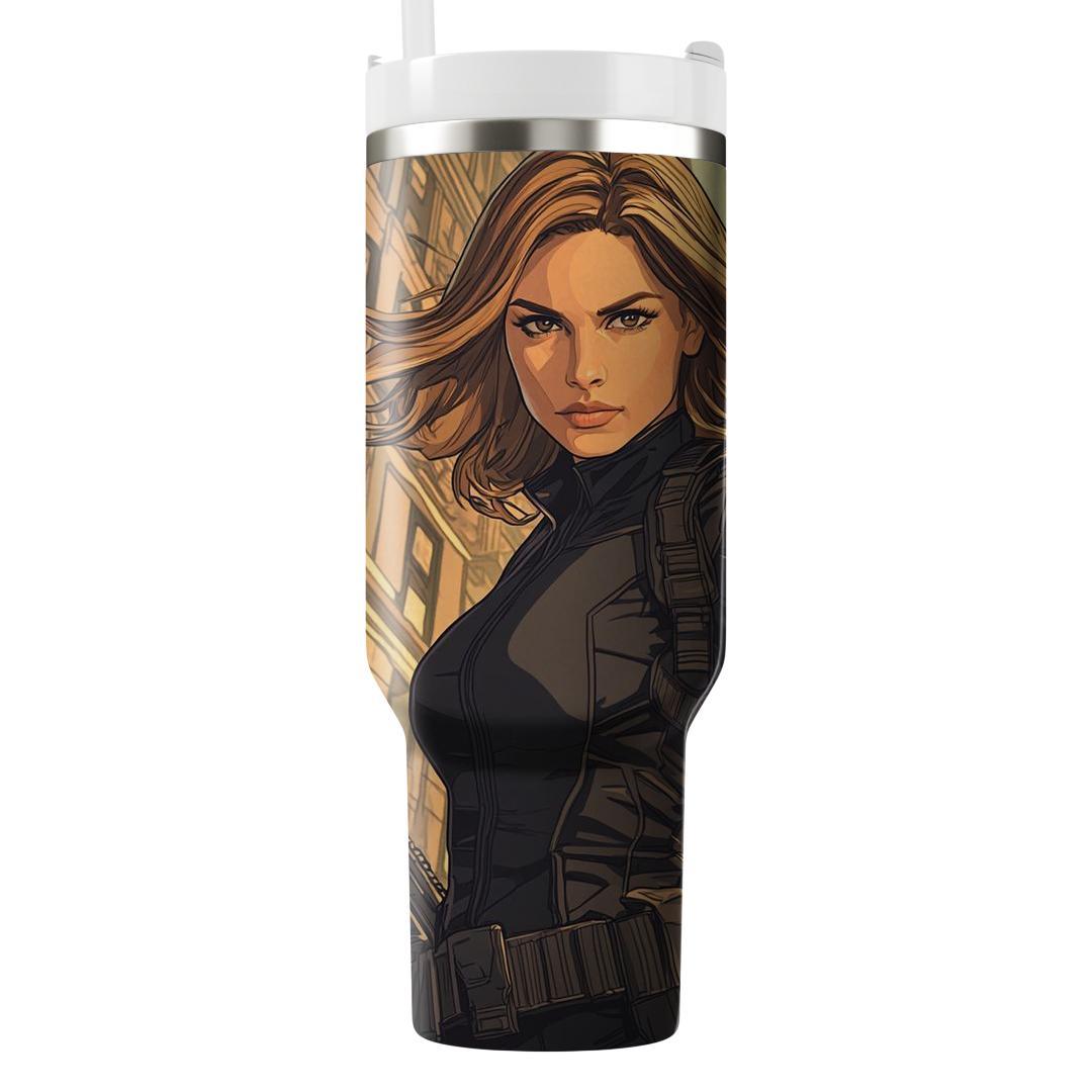 Florence Pugh: The Dynamic Force Of Yelena Belova Decorative Tumblers