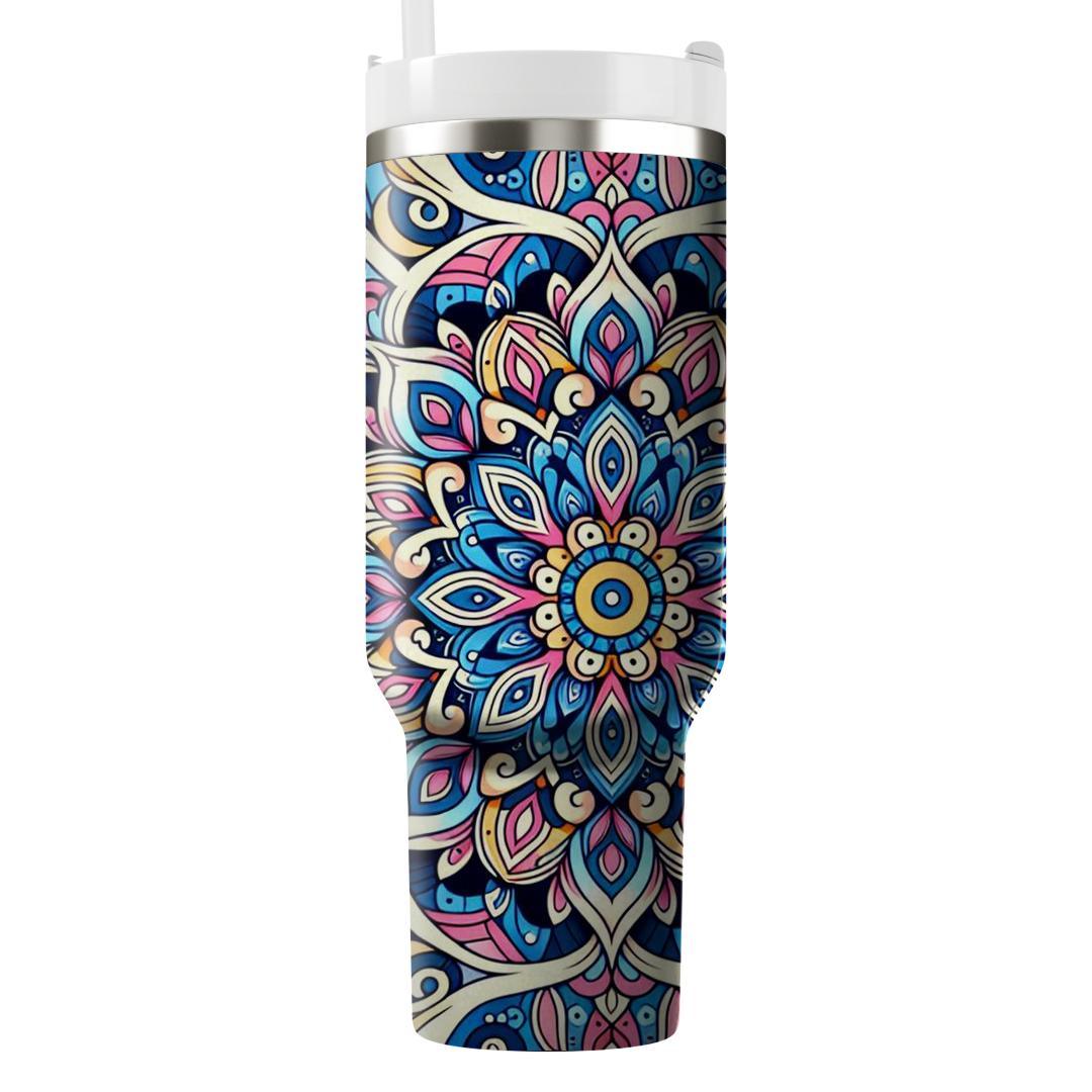 Kaleidoscopic Mandala Fusion  Decorative Tumblers