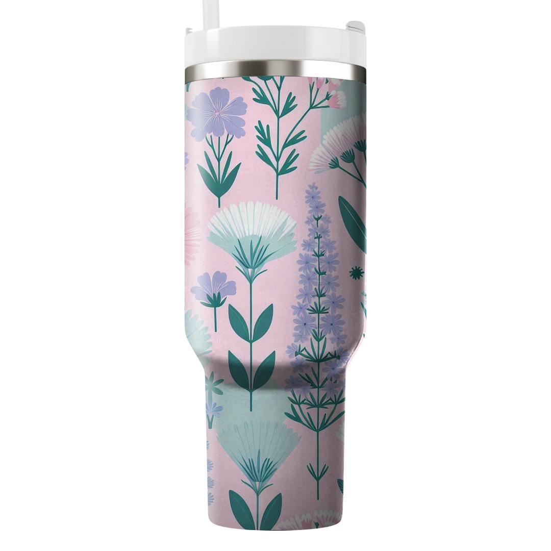 Charming Wildflower Pattern  Tumblers For Gifts